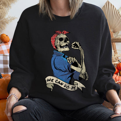 We Can Do It Vintage Halloween Sweatshirt