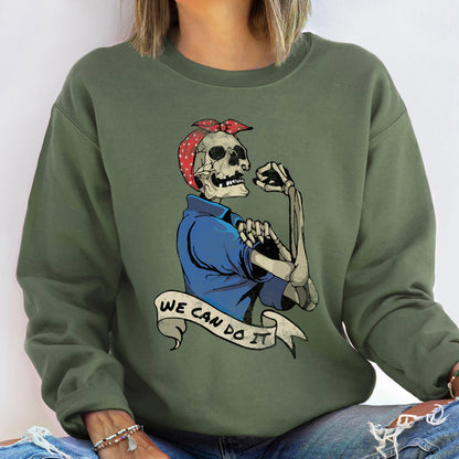 We Can Do It Vintage Halloween Sweatshirt
