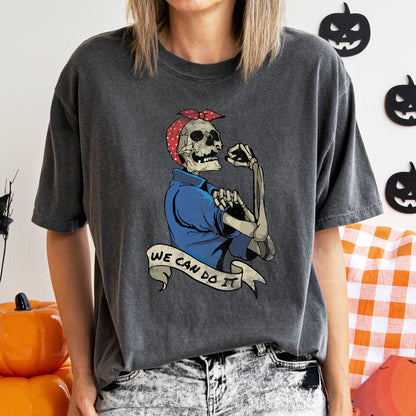 Rosie the Riveter We Can Do It Retro Halloween Comfort Colors Tshirt