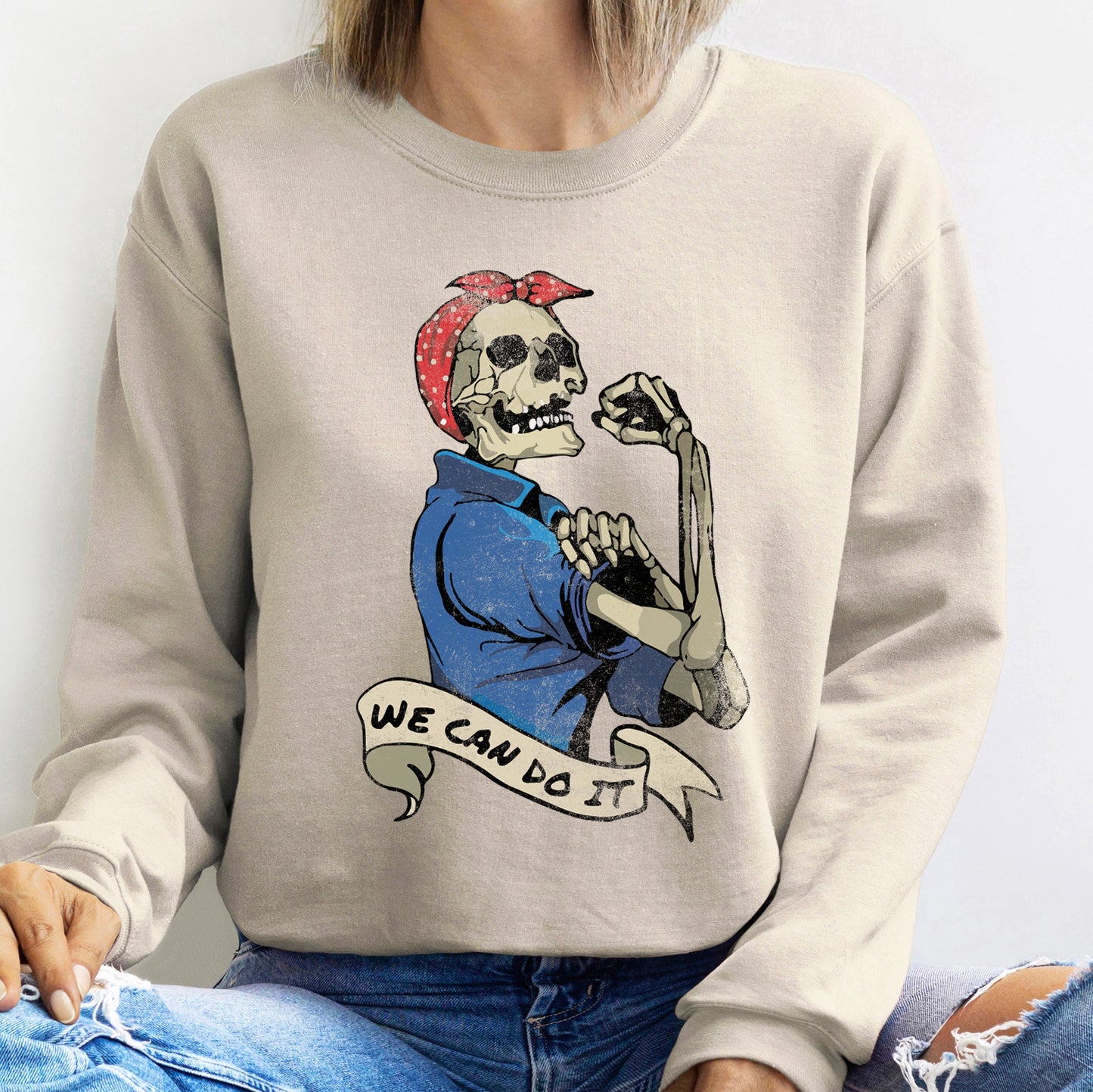 We Can Do It Vintage Halloween Sweatshirt