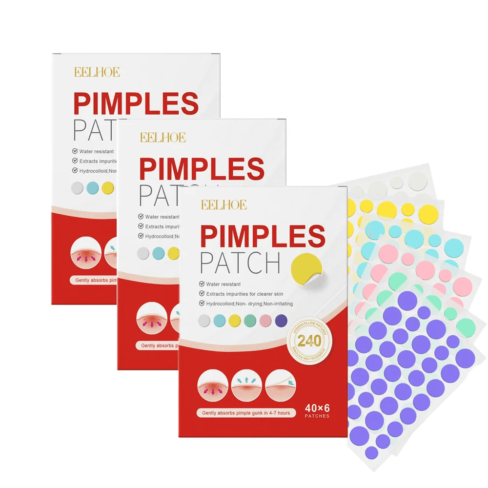Pimple Patch Acne Dots Heart, Star, Flower & Round Shapes