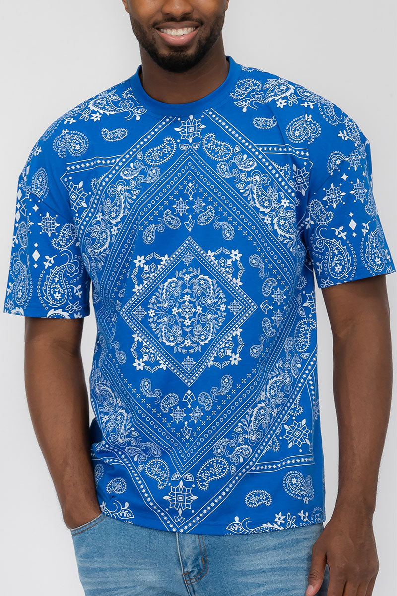 Paisley Print Tshirt | Apparel | Kitchen + Metal