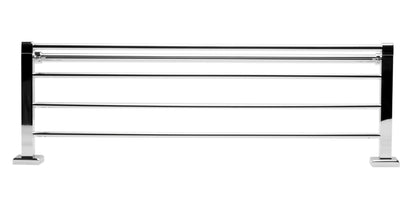ALFI brand  AB9596 Polished Chrome 24 inch Towel Bar & Shelf Bathroom Accessory
