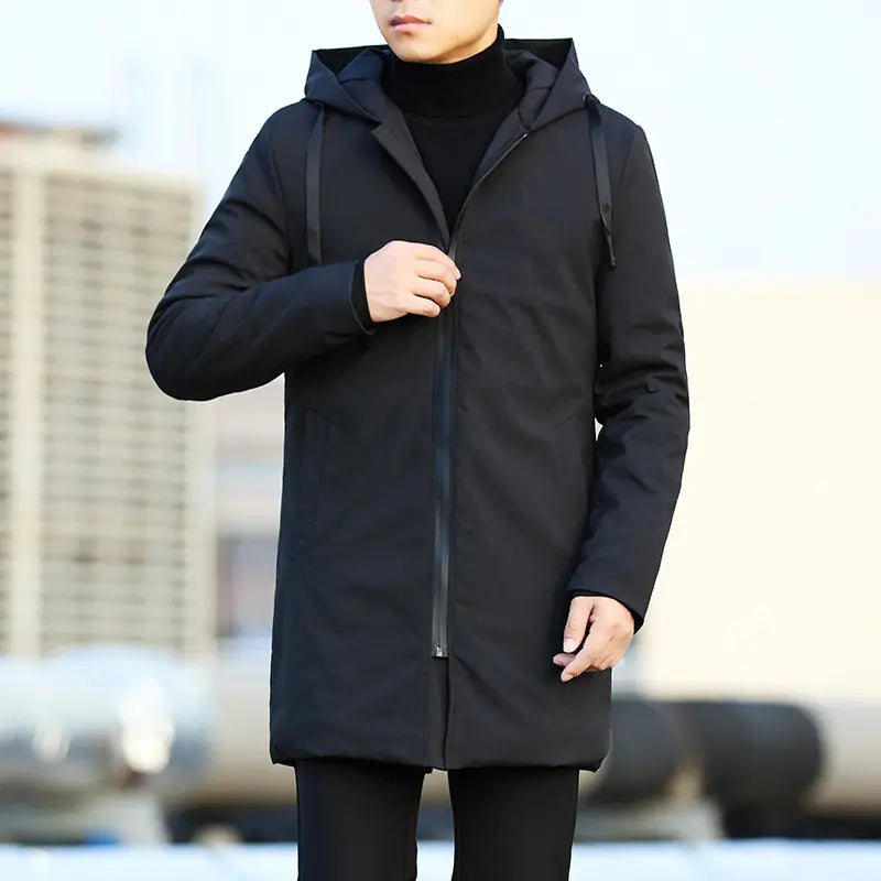 Men's Casual Thick Hooded Jacket