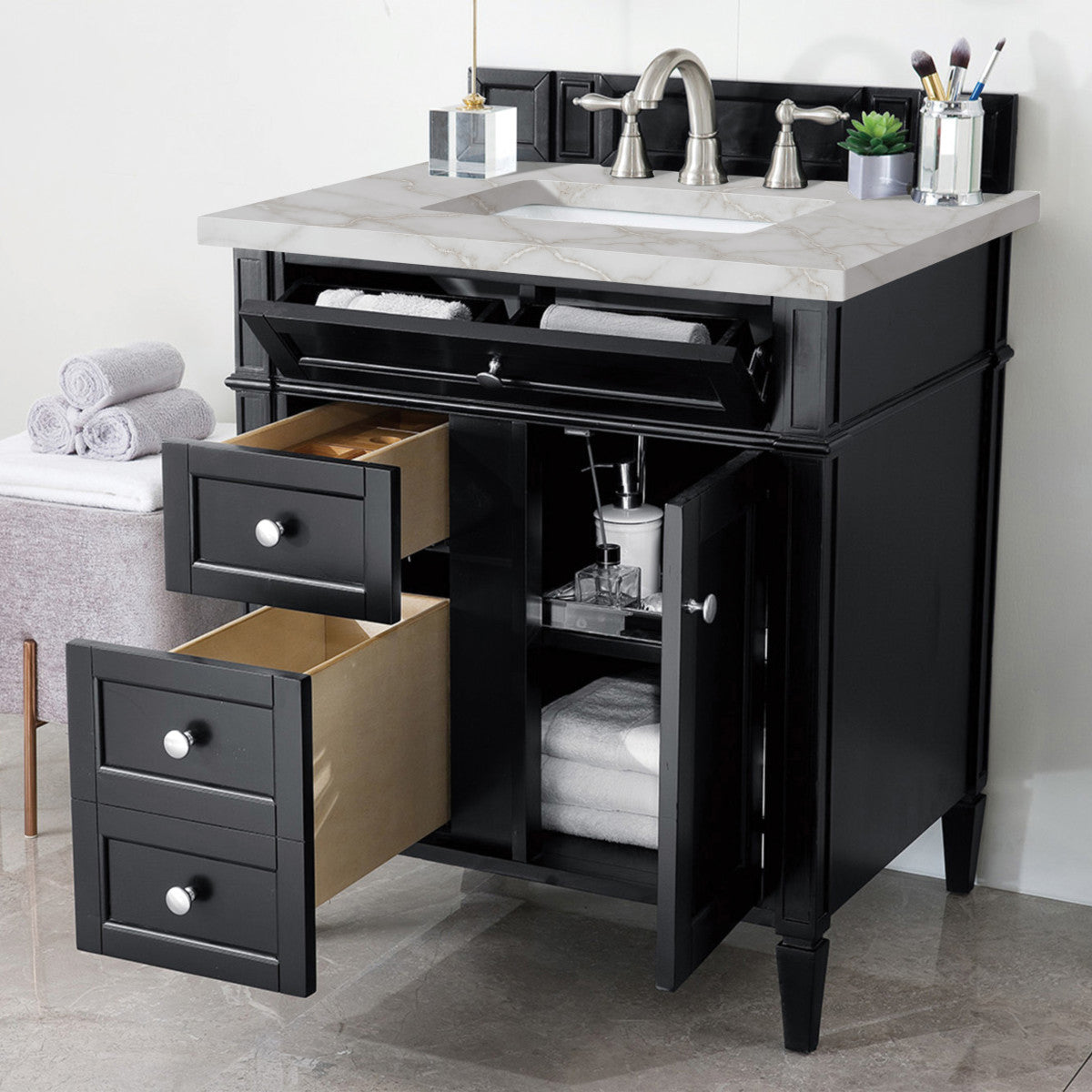 Brittany 30" Single Vanity Cabinet