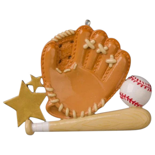 Baseball Glove Sports Ornament