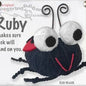 Ruby the Ladybug String Doll Keychain