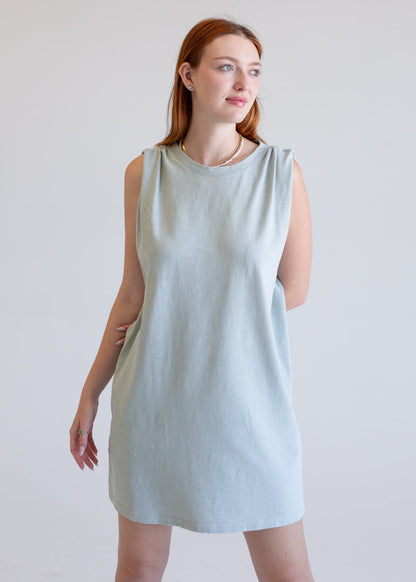 Ruched Boxy Dress
