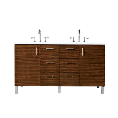 Metropolitan 60" Double Vanity Cabinet