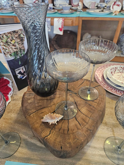 Rustic Wood Slab Riser