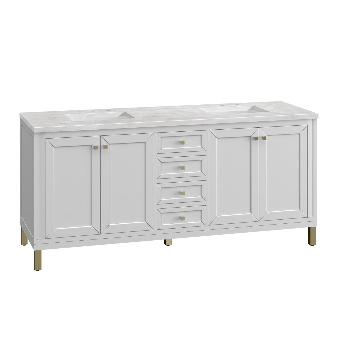 Chicago 72" Double Vanity Cabinet
