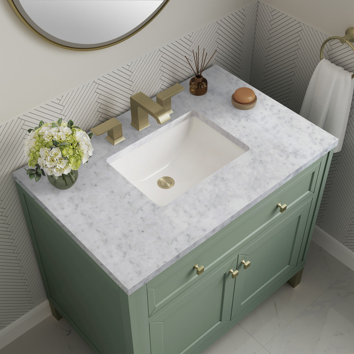 Chicago 36" Single Vanity Cabinet