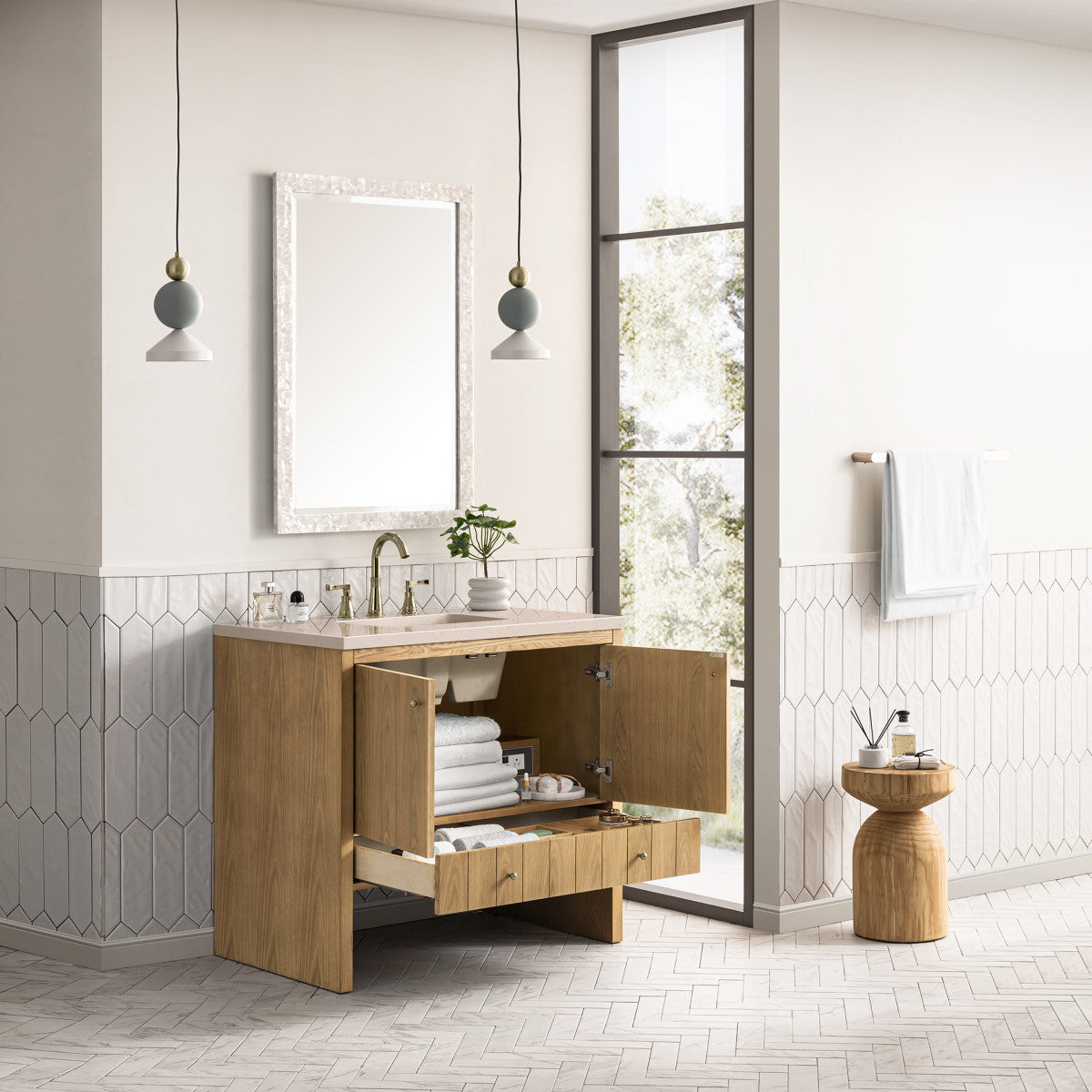 Hudson 36" Single Vanity Cabinet