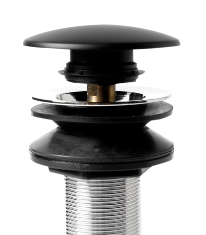 ALFI brand AB9056 Matte Pop Up Drain with Overflow