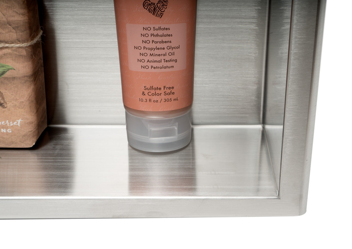 ALFI brand ABN2412 24 x 12  Horizontal Single Shelf Bath Shower Niche