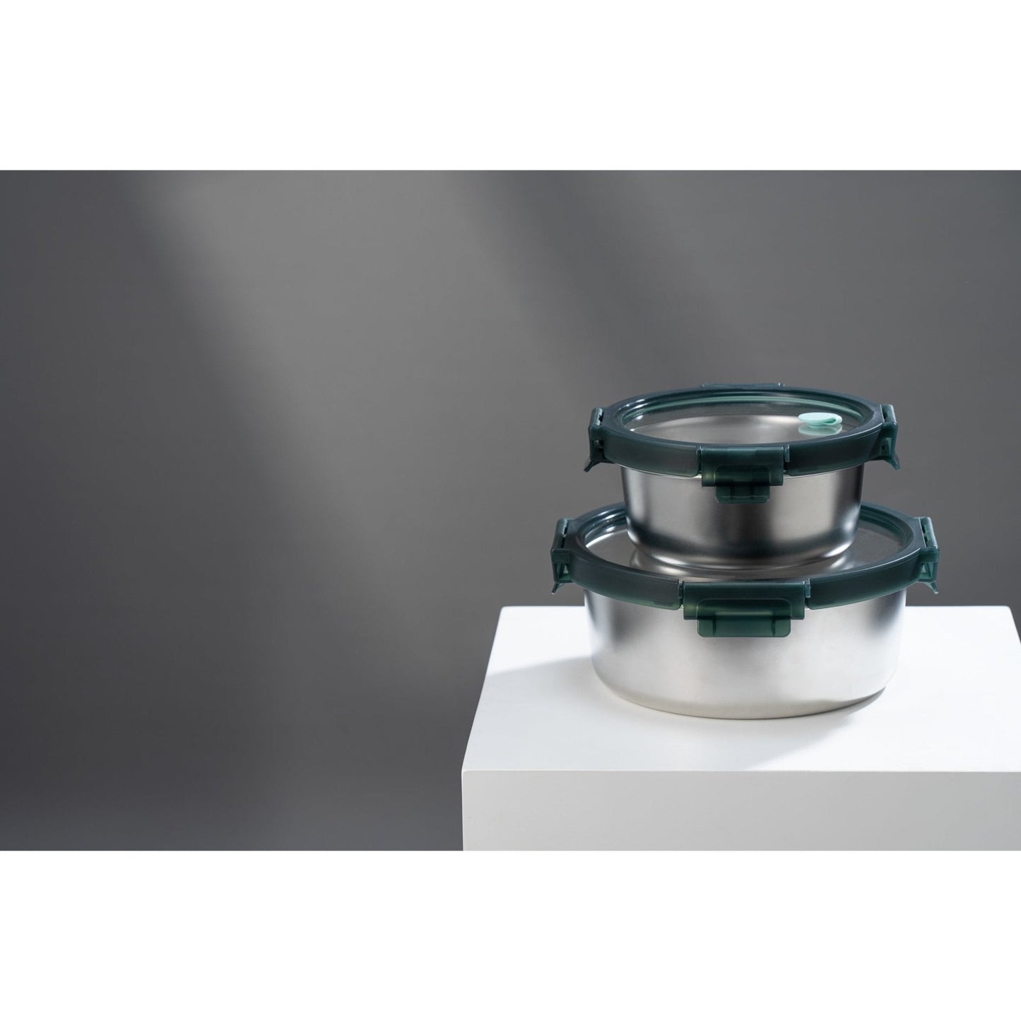 The Stainless Steel Container (Round)