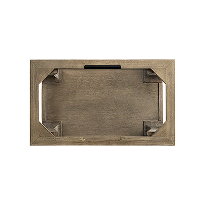 Auburn 31.5" Single Sink Console, Weathered Timber