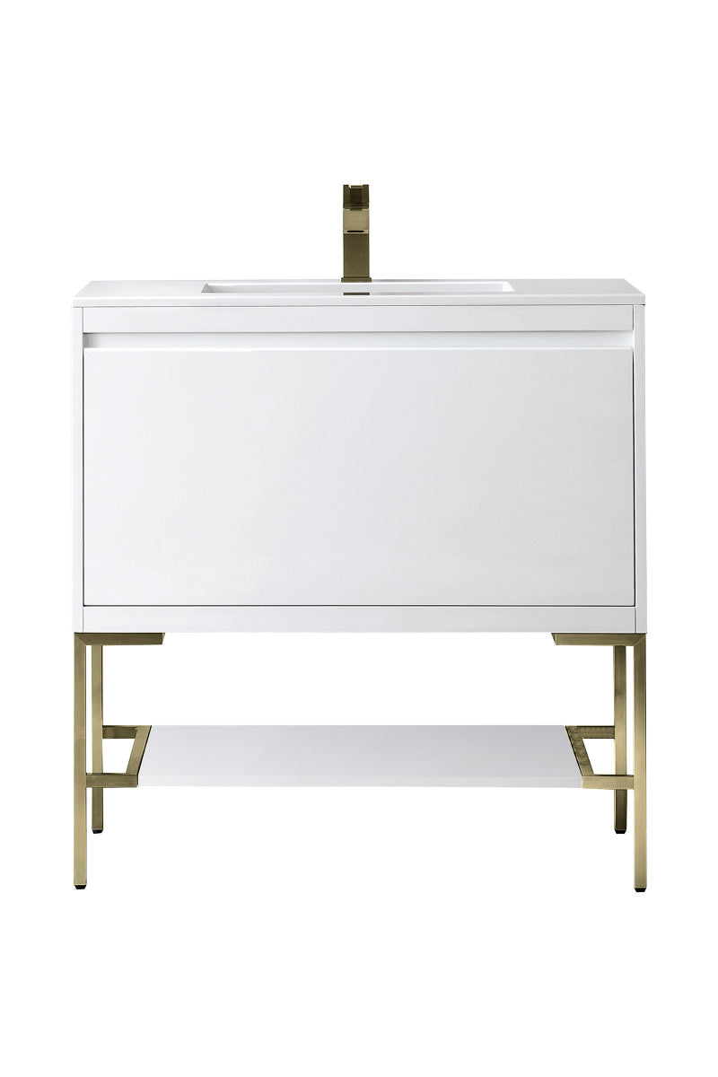 Mantova 35.4" Single Vanity Cabinet