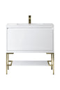 Mantova 35.4" Single Vanity Cabinet
