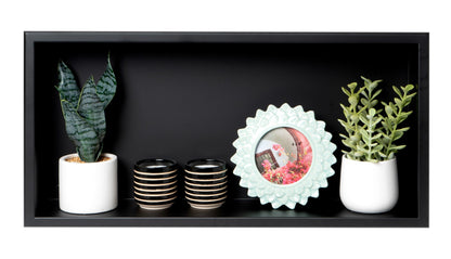 ALFI brand ABNC2412 24 x 12  Horizontal Single Shelf Bath Shower Niche