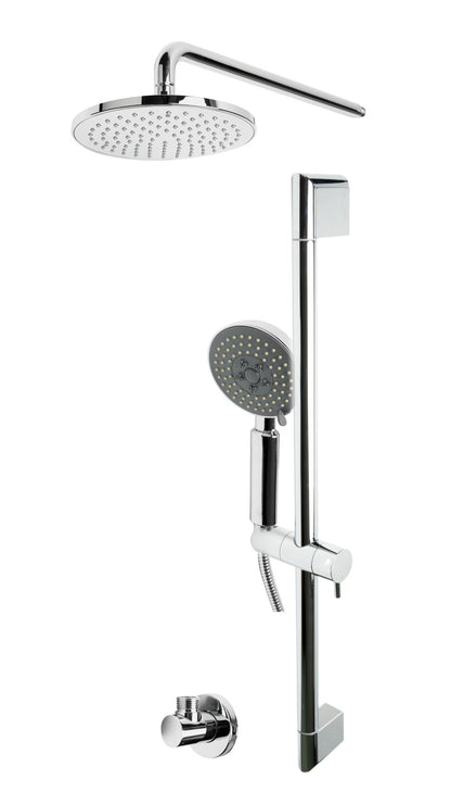 ALFI brand AB2545 Round Style 2 Way Thermostatic Shower Set