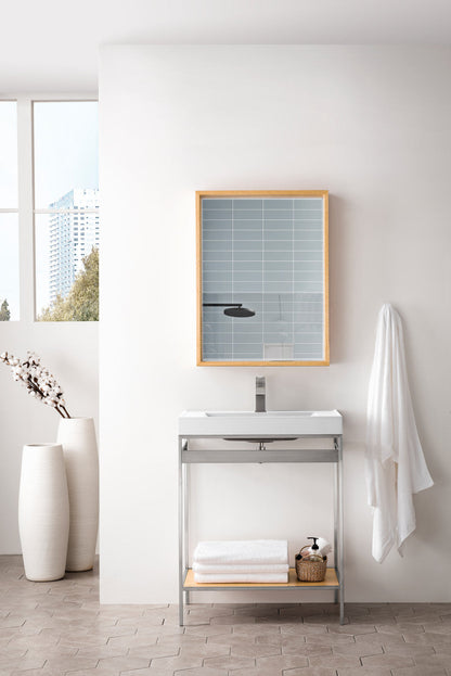 Milan 23.6" Rectangular Cube Mirror