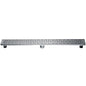 ALFI brand  ABLD36C 36" Modern Stainless Steel Linear Shower Drain with Groove Holes
