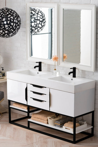 Columbia 59" Double Vanity Cabinet