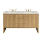 Hudson 60" Double Vanity Cabinet