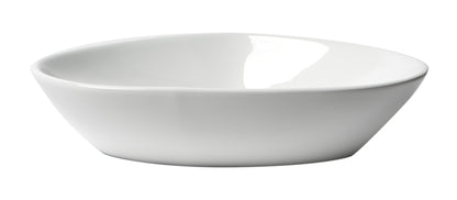 ALFI brand  ABC914 White 23" Fancy Above Mount Ceramic Sink