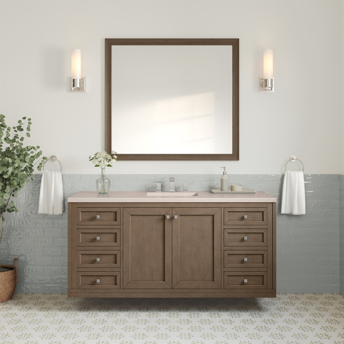 Chicago 60" Single Vanity Cabinet