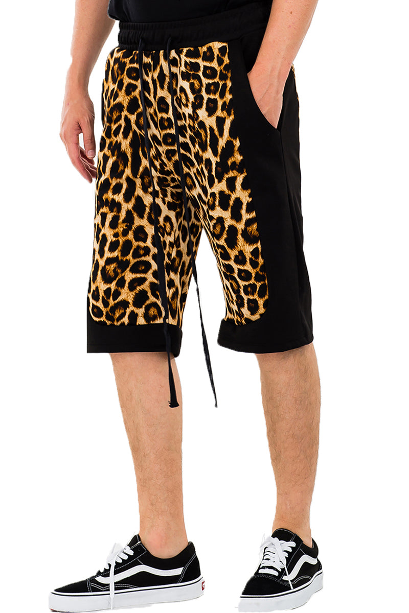 Cheetah Block Shorts | Apparel | Kitchen + Metal