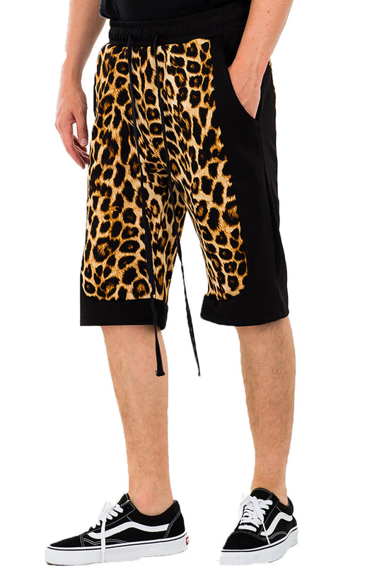 Cheetah Block Shorts | Apparel | Kitchen + Metal