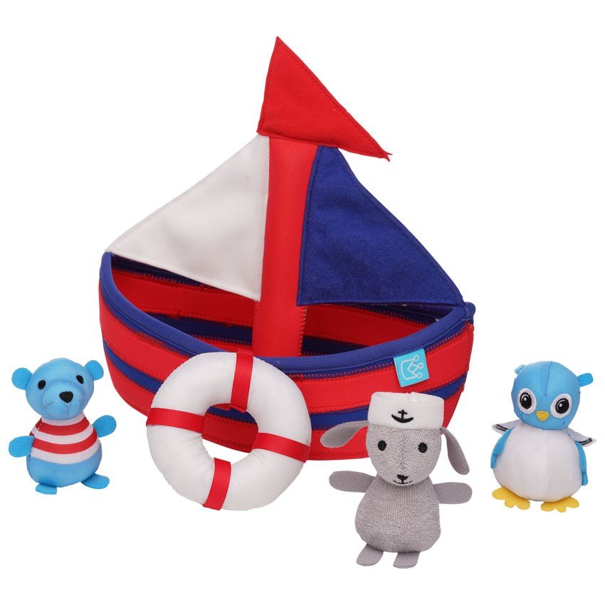 Sailboat Floating Fill n Spill Bath Toy