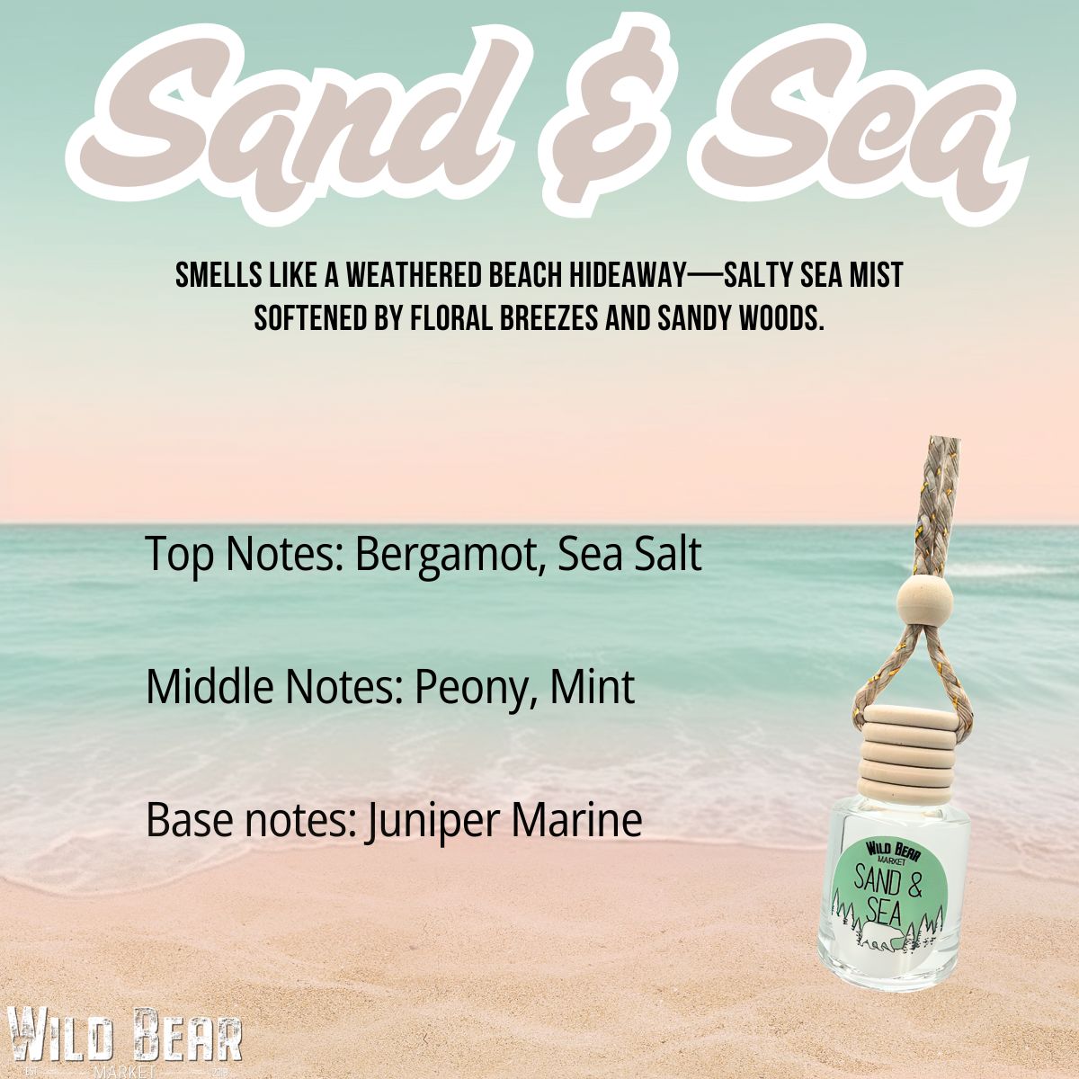 Sand & Sea Car Freshener
