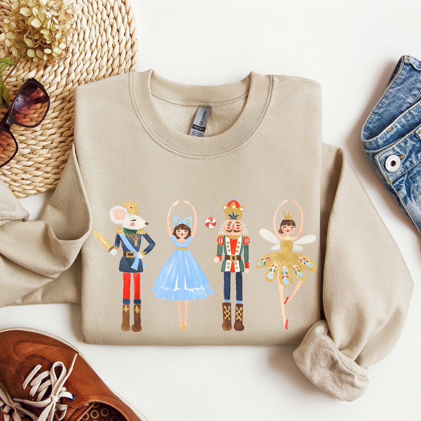 Nutcracker Ballet Christmas Sweatshirt