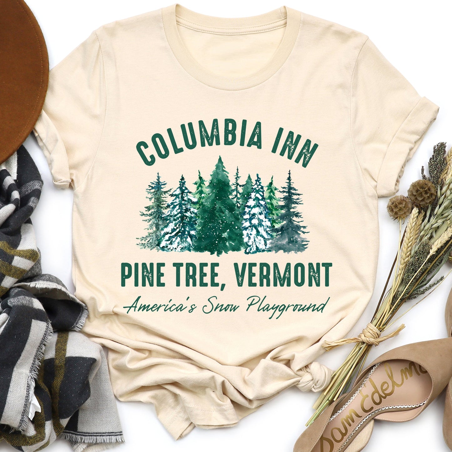 Columbia Inn, White Christmas Movie, Super Soft Tshirt, Classic, Musical