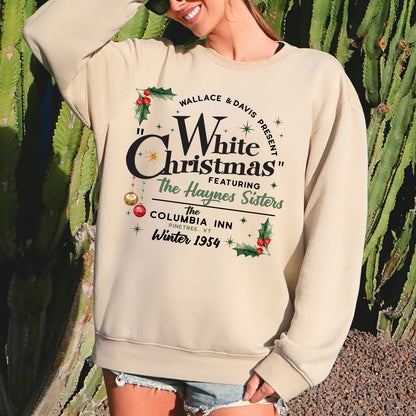 White Christmas Movie, Sweatshirt, Classic, Musical
