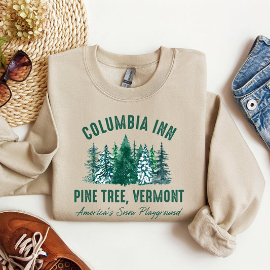 Columbia Inn, White Christmas Movie, Sweatshirt, Classic, Musical