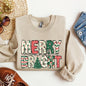 Merry And Bright, Trend, Gorgeous Christmas Sweatshirt