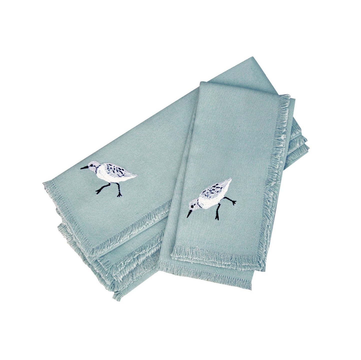 Sandpiper Bird Sprint Napkin Set 4