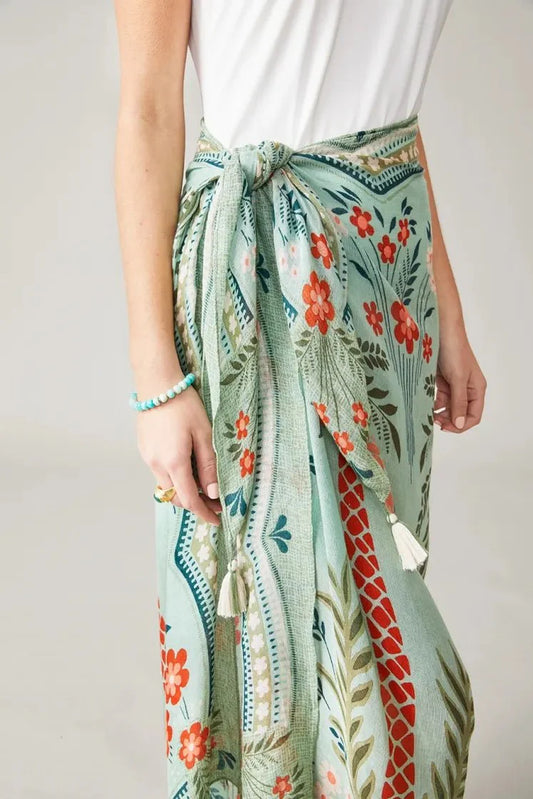 Sarong Alljoy Landing Palm Tree
