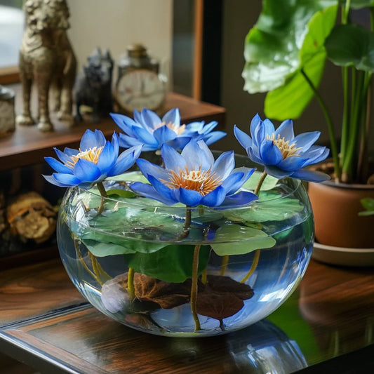 Premium Blue Lotus Seeds, Exotic Aquatic Flowers