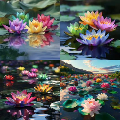 Premium Mix Colour Lotus Flower Seeds for Vibrant Gardening  Perfect for Home and Outdoor Gardens