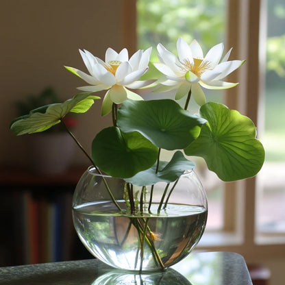 Premium White Lotus Seeds, Grow Beautiful Lotus Flowers