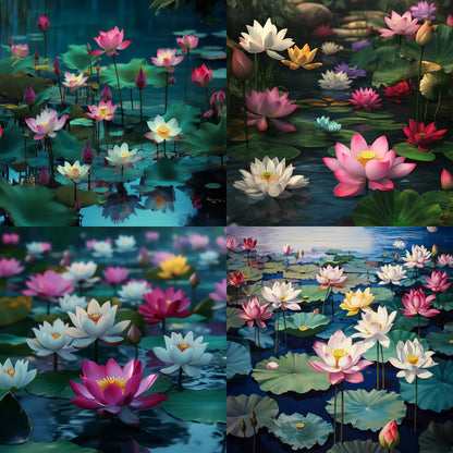 Premium Mix Colour Lotus Flower Seeds for Vibrant Gardening  Perfect for Home and Outdoor Gardens