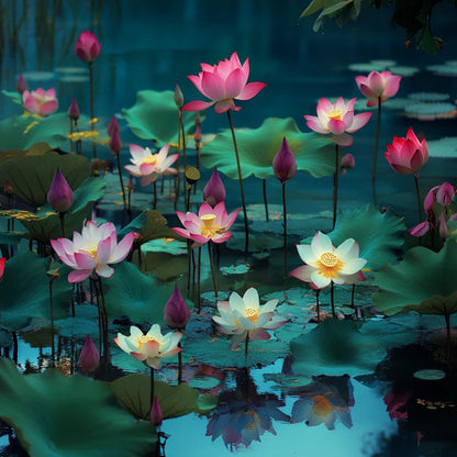 Premium Mix Lotus Flower Seeds, Grow Vibrant Lotus Blooms