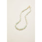 Sawyer Stone Necklace 17" Seafoam/White