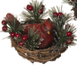 Cardinal Nest Decorative Accent