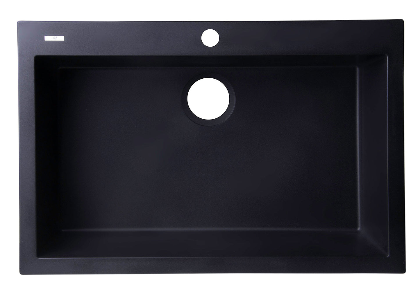 ALFI brand AB3020DI 30" Drop-In Single Bowl Granite Composite Kitchen Sink